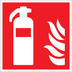 Brandschutzzeichen - Feuerlöscher nach ISO 7010